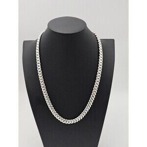 Miami Cuban Chain 10mm 24" 925 Silver - New, Heavy